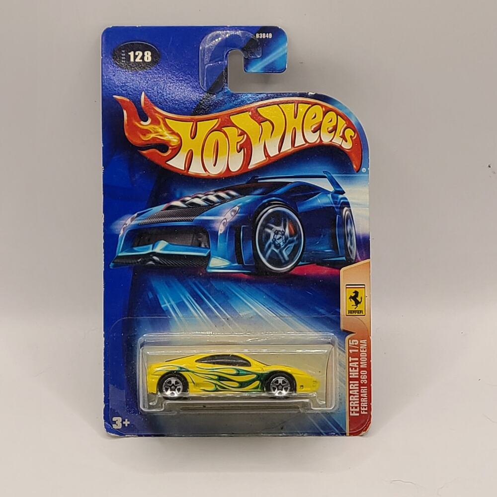 2004 Hot Wheels Ferrari Heat 360 nModena 1 of 5  # 128 new